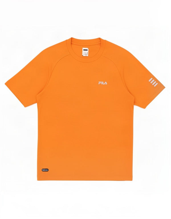 Maglietta Fila Uomo Top IT 44 XS Arancione Poliestere