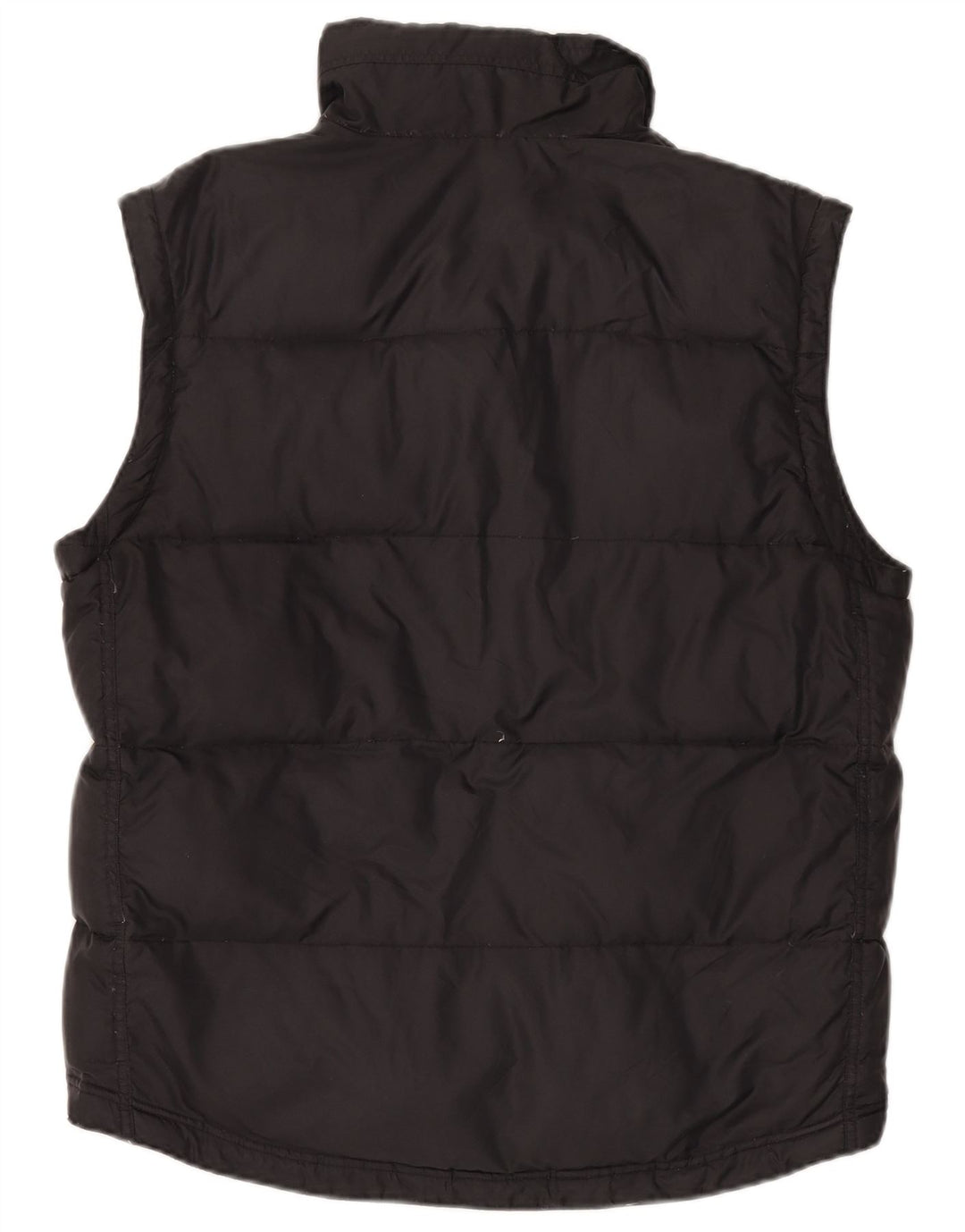 BEST COMPANY Gilet imbottito oversize da donna UK 14 grande nero
