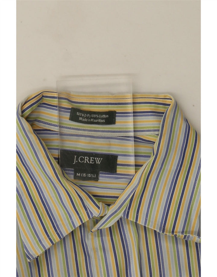 Camicia da uomo J. Crew taglia 15 1/2 cotone a righe multicolore medio
