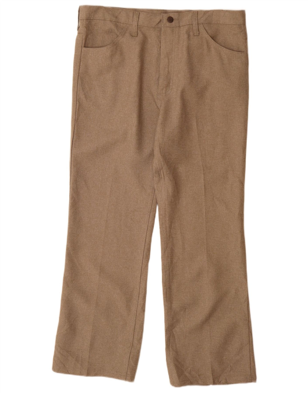 Pantaloni casual dritti da uomo Wrangler W36 L29 Poliestere beige