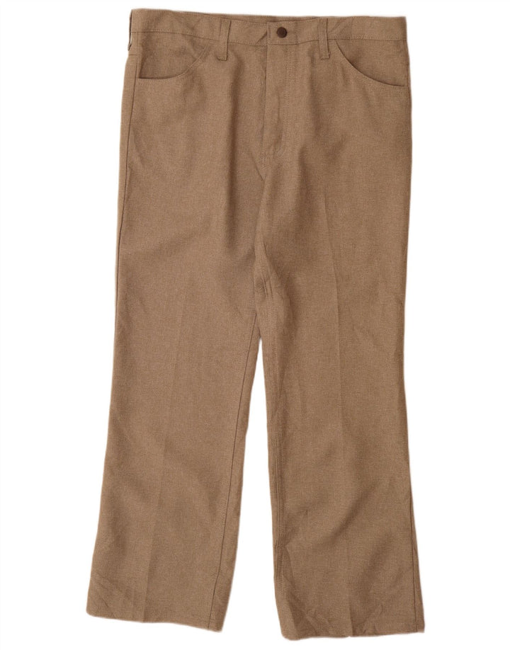 Pantaloni casual dritti da uomo Wrangler W36 L29 Poliestere beige