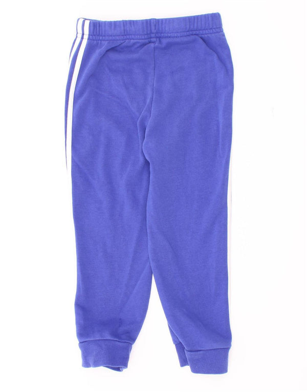 Pantaloni della tuta da ragazzo Adidas Joggers 2-3 anni in cotone blu