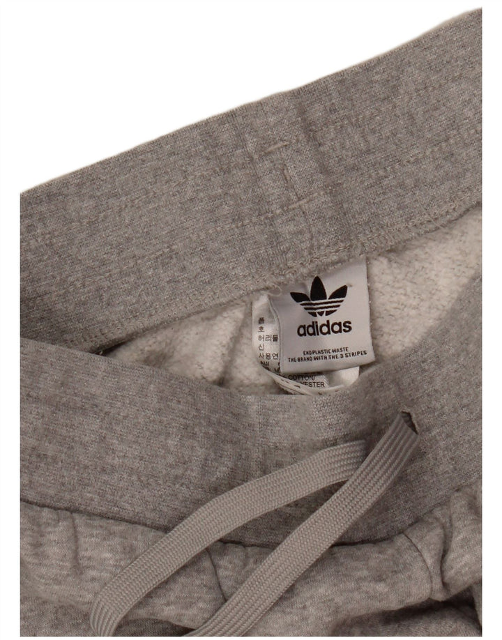Pantaloni da tuta da donna Adidas Joggers UK 12 Cotone grigio medio