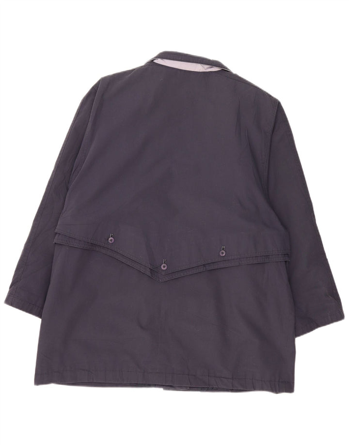 Giacca utilitaria da donna VINTAGE EU 46 XL Poliestere blu navy