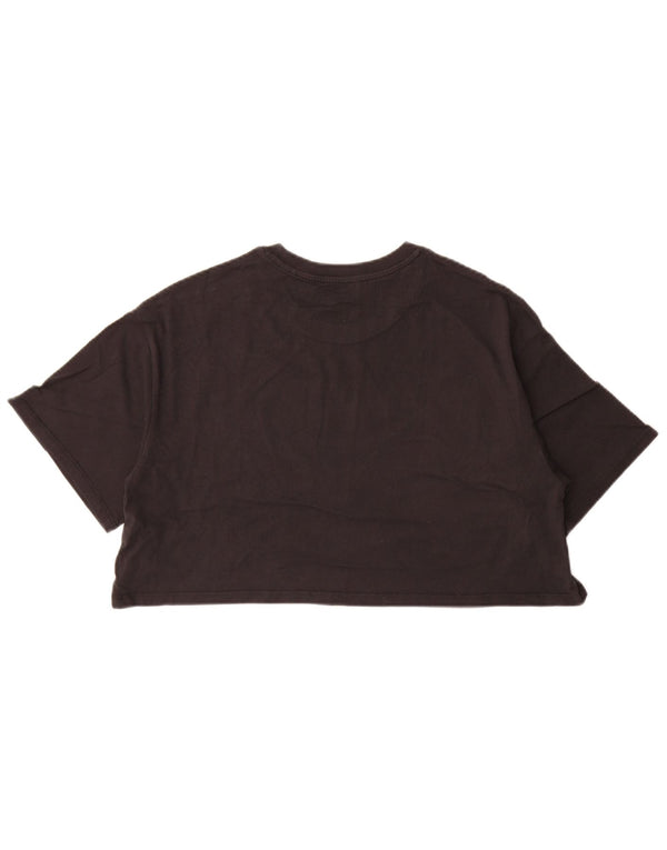 T-shirt grafica oversize corta da donna Levi's Top UK 10 piccola nera