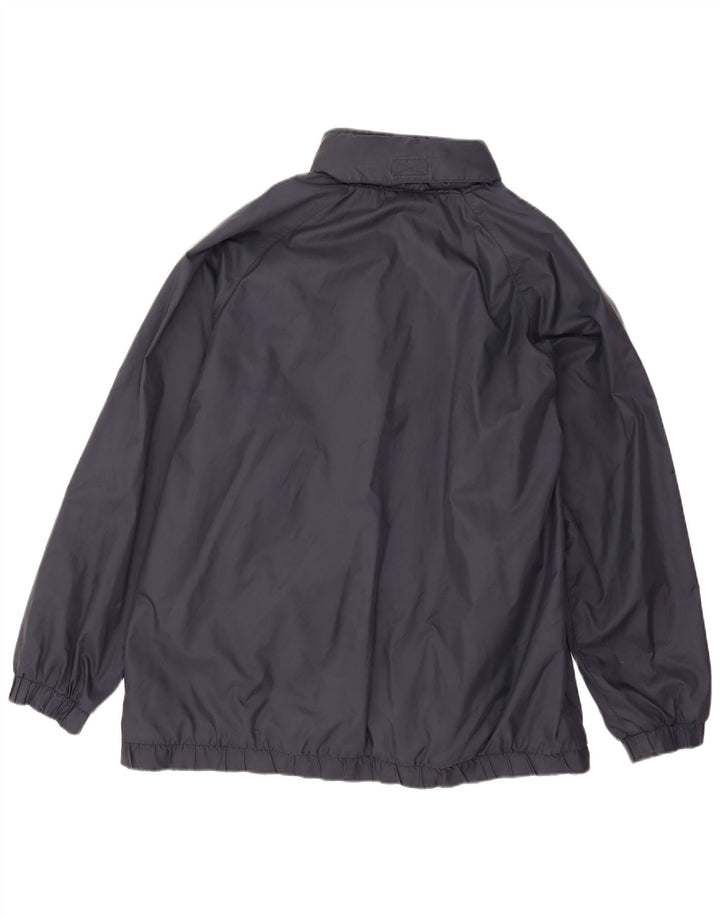 Giacca antipioggia da uomo Reebok UK 40 Large Navy Blue Nylon