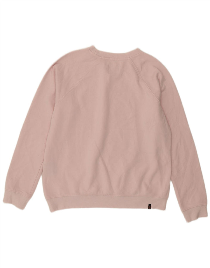 Felpa con grafica da donna Volcom Maglione US 8 Cotone rosa medio