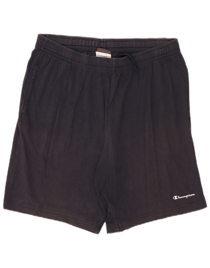 Pantaloncini sportivi da uomo CHAMPION 2XL cotone blu navy