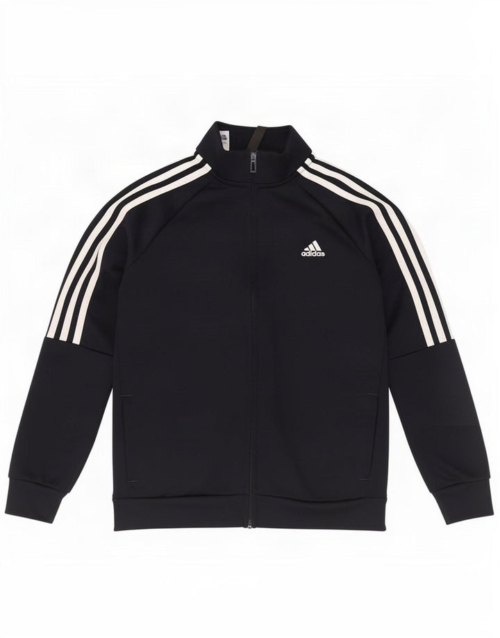 Giacca da tuta Adidas Aeroready da ragazzo 9-10 anni in poliestere nero