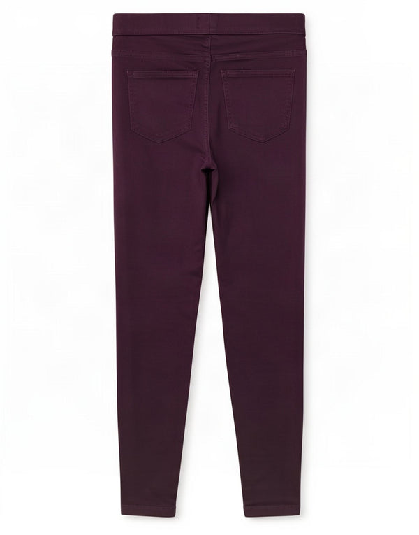 Jeans Jeggings da donna Marks & Spencer UK 8 piccoli W27 L26 cotone viola