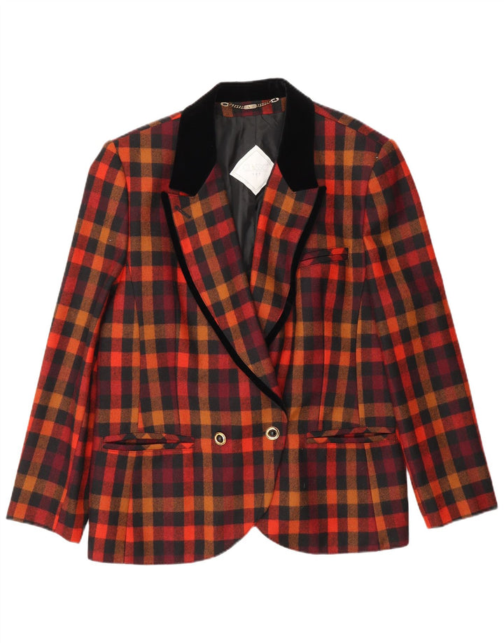Giacca blazer da donna CLASSIC UK 16 Grande percalle multicolore
