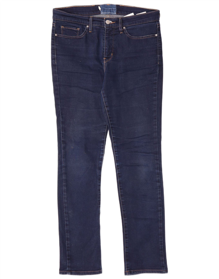 Jeans slim da donna LEVI'S W29 L30 cotone blu navy