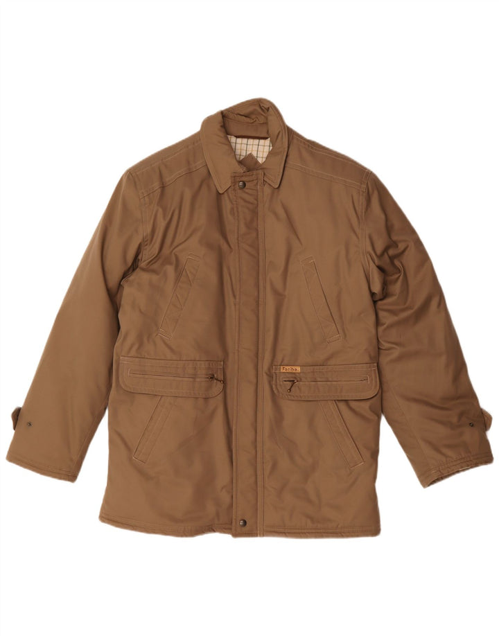 Giacca imbottita da uomo Faciba UK 46 3XL Beige Poliammide