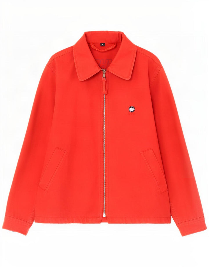 Bomber oversize da donna Murphy & Nye UK 10 piccolo cotone rosso