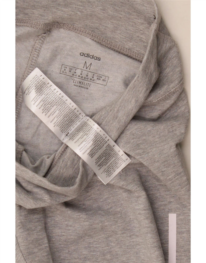 Leggings Adidas Climalite Graphic da donna UK 12/14 Cotone grigio medio