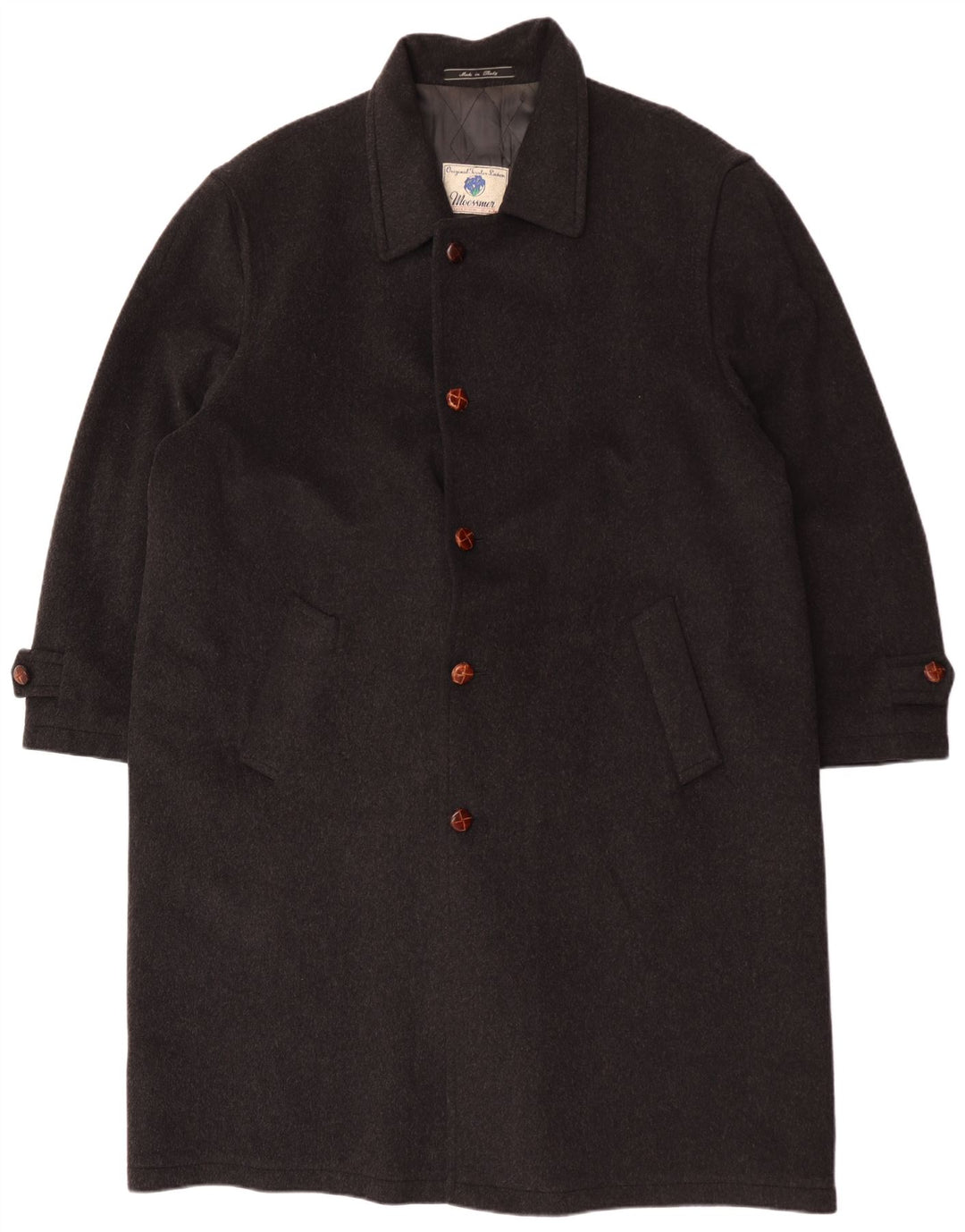 Cappotto da uomo Moessmer IT 56 3XL Lana grigia