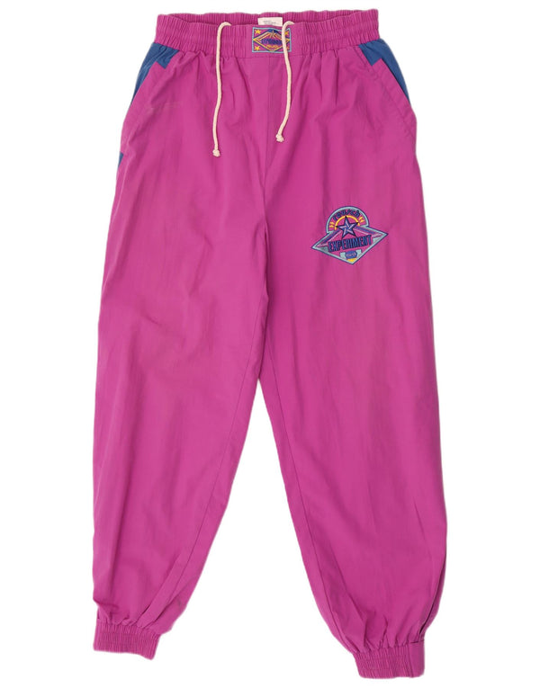Pantaloni da tuta da donna Reusch Joggers UK 14 Large Purple Colourblock
