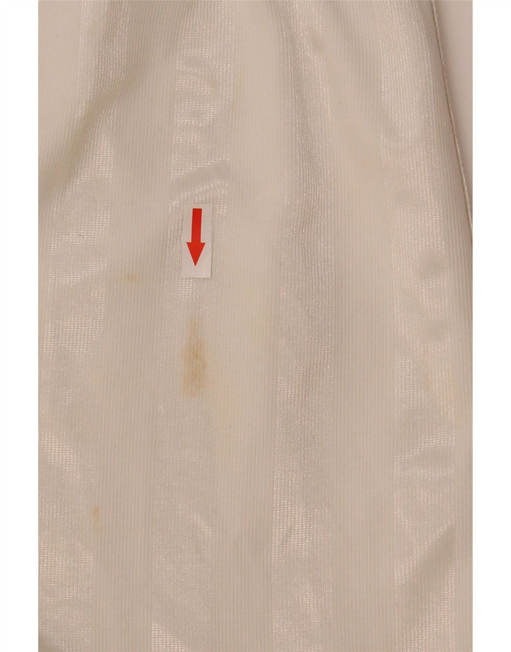 Pantaloncini sportivi Nike da uomo piccoli in poliestere a righe bianche