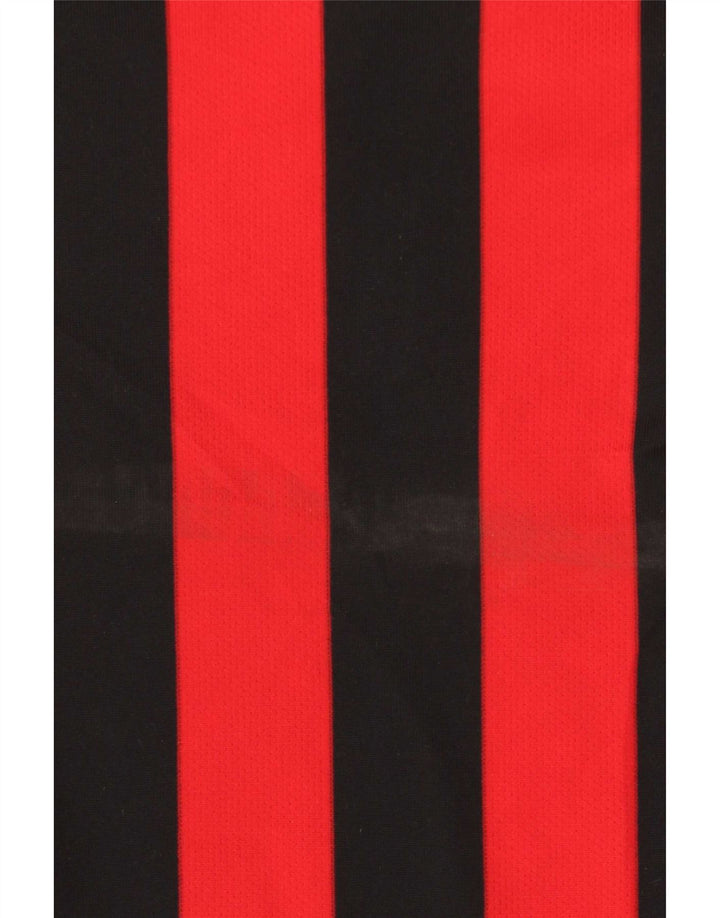 T-shirt Nike Dri Fit da uomo XL in poliestere a righe rosse