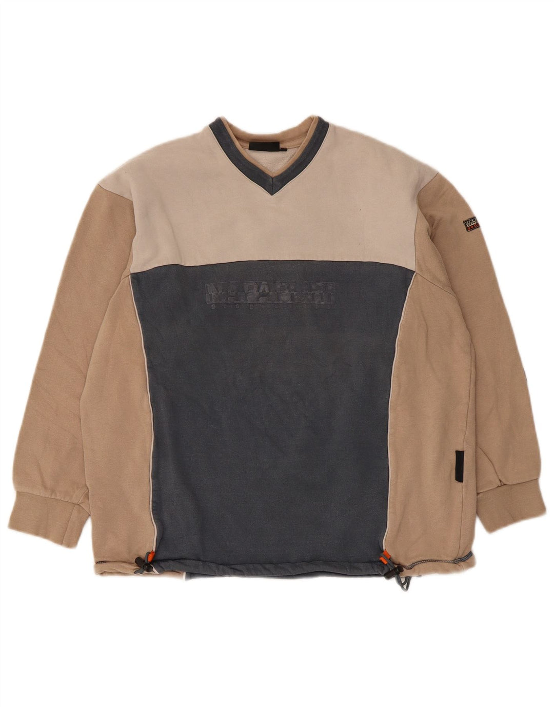 Felpa grafica da uomo Napapijri Jumper XS multicolore Colourblock