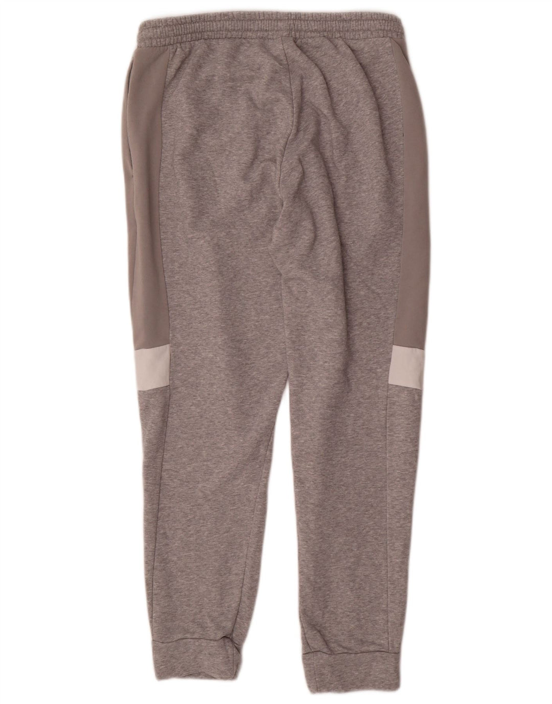 Pantaloni da tuta da uomo ADIDAS Joggers grandi in cotone color block grigio