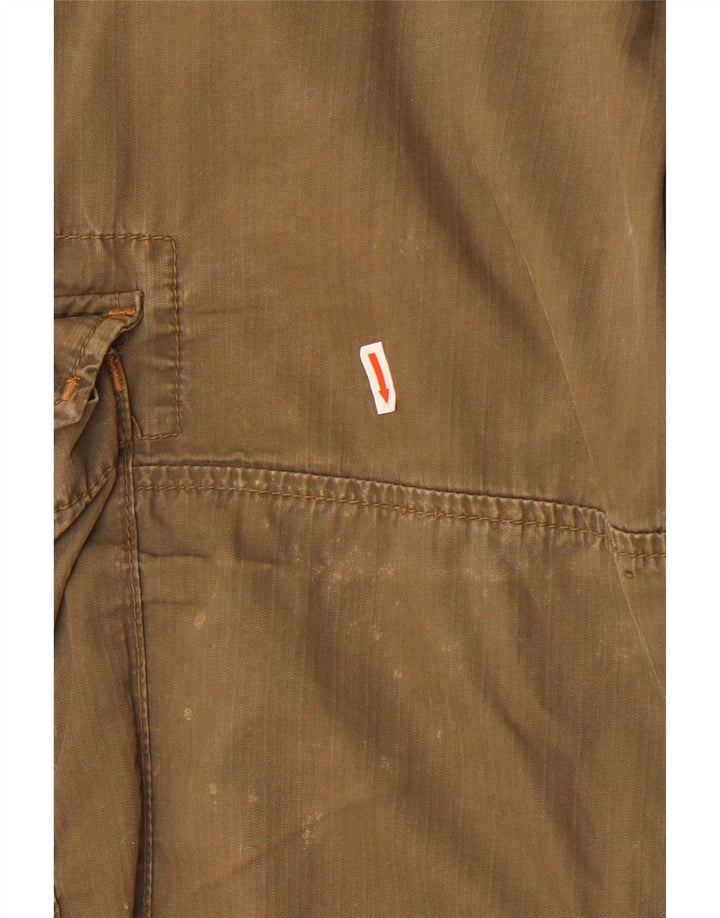 Pantaloncini cargo da uomo Marlboro Classics W38 XL cotone kaki