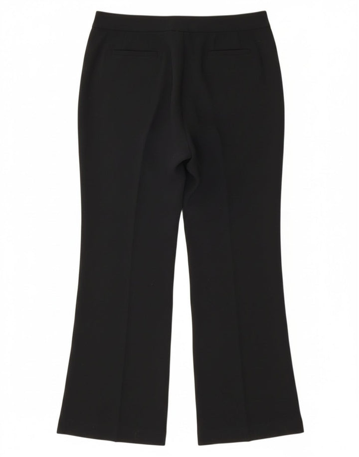 Pantaloni casual da donna Petite Bootcut Eddie Bauer US 6 medi W30 L29 neri