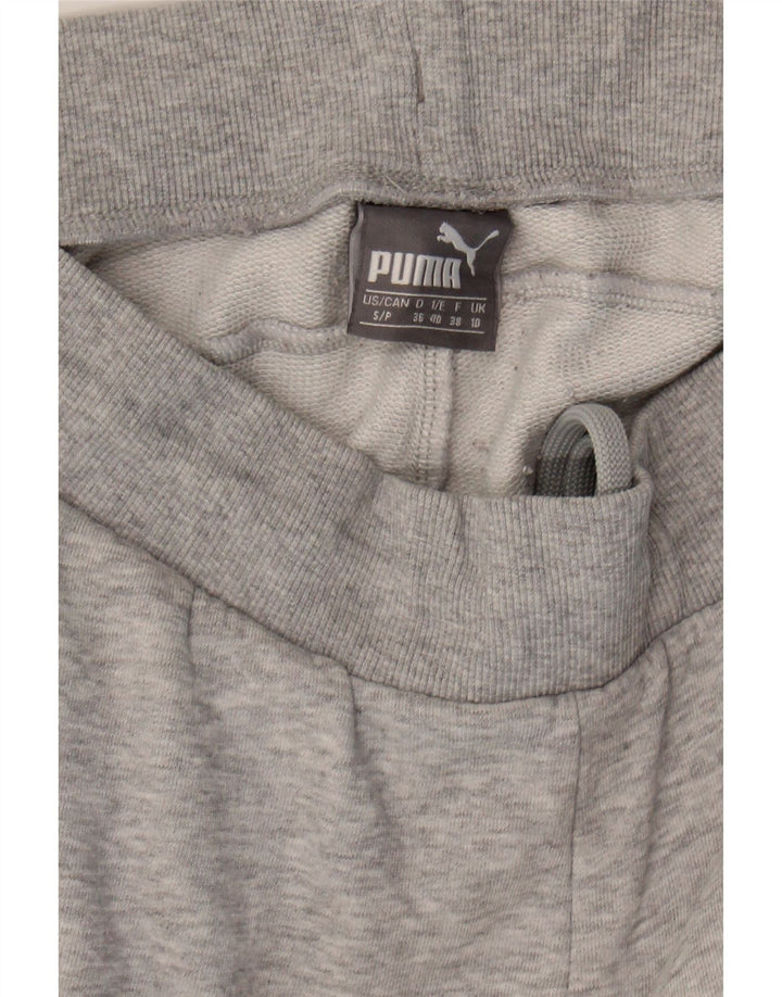 PUMA Womens Tracksuit Trousers Joggers UK 10 Small  Grey Vintage Puma and Second-Hand Puma from Messina Hembry 