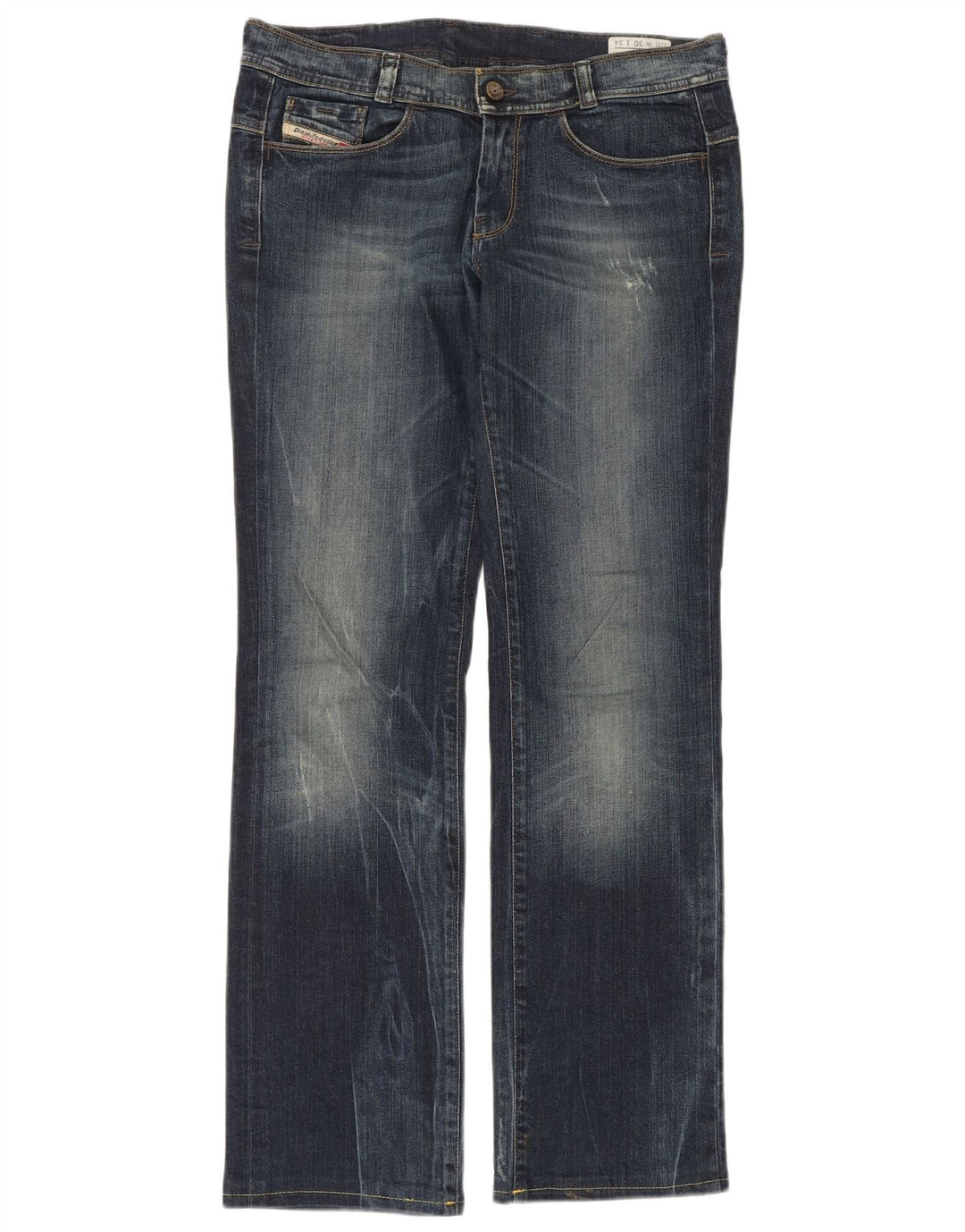 Jeans dritti Soozy da donna DIESEL W30 L34 cotone blu