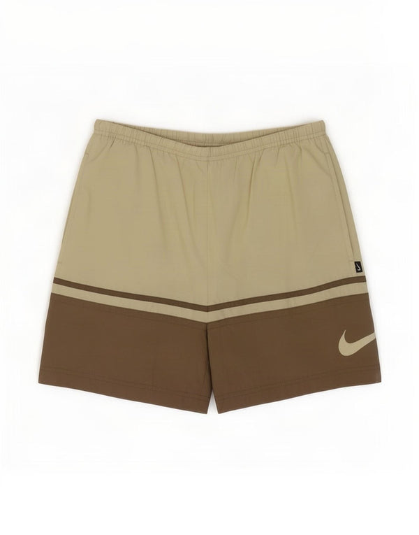 Pantaloncini sportivi Nike da ragazzo con grafica 12-13 anni Large color kaki