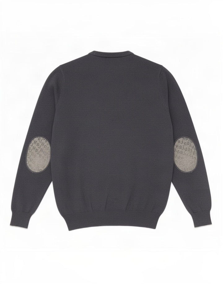 Maglione da uomo girocollo Harmont & Blaine in lana blu navy media