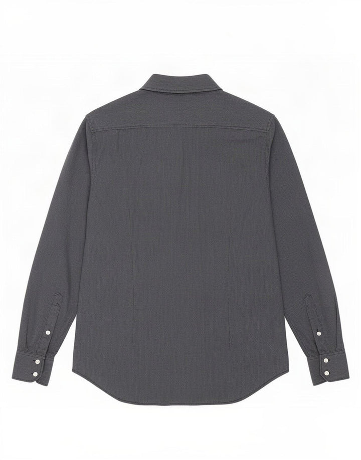 Camicia da uomo G-Star medio blu navy screziato