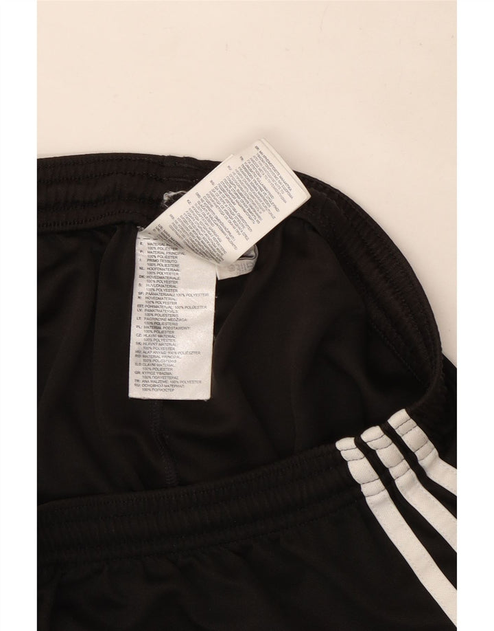 Pantaloncini sportivi Adidas Climalite da uomo grandi in poliestere nero