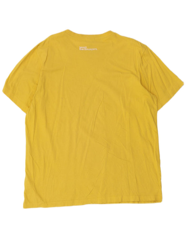 T-shirt grafica da uomo Timberland Earthkeepers vestibilità regolare XL gialla