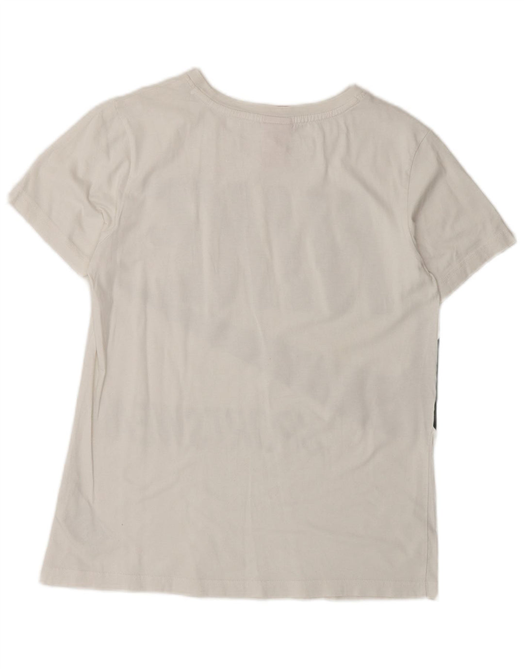 T-shirt grafica da uomo NIKE Top piccola in cotone bianco