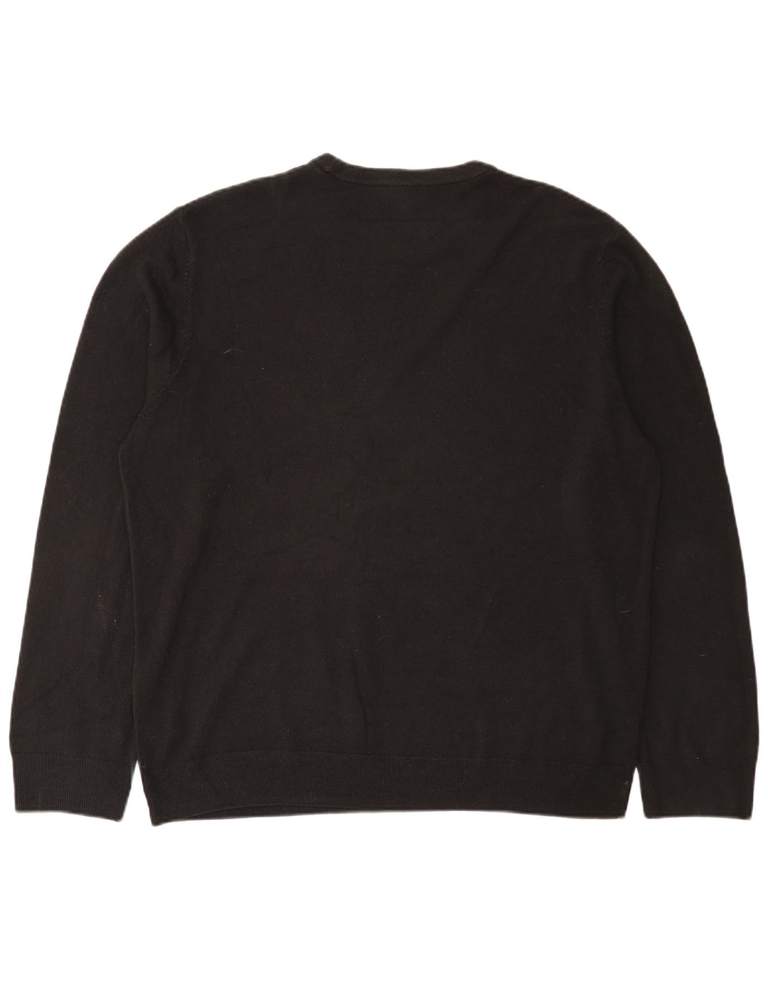 Maglione maglione girocollo da uomo Marks & Spencer 2XL acrilico nero