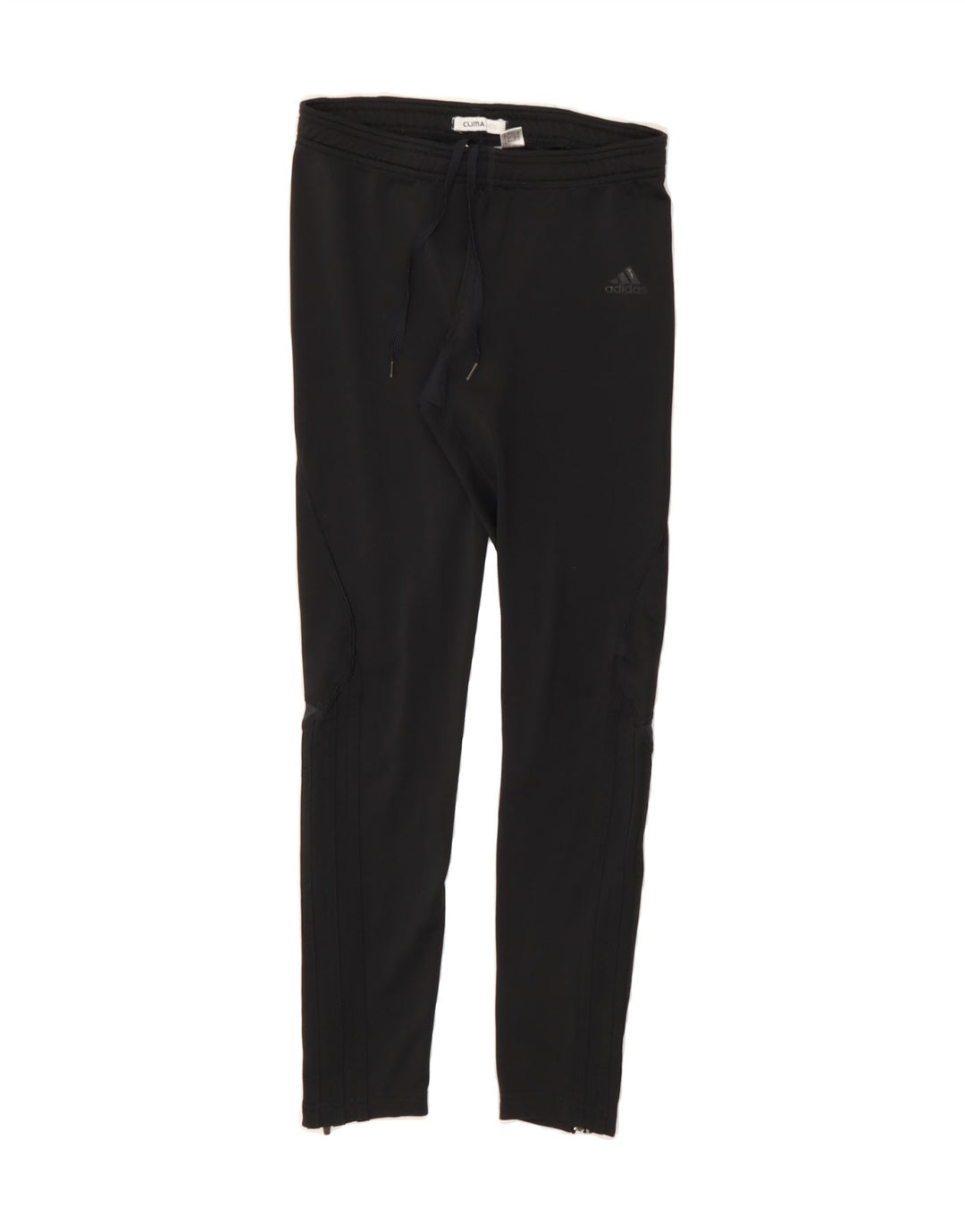 ADIDAS Womens Clima 365 Leggings UK 12 Medium Black Polyester Vintage Adidas and Second-Hand Adidas from Messina Hembry 