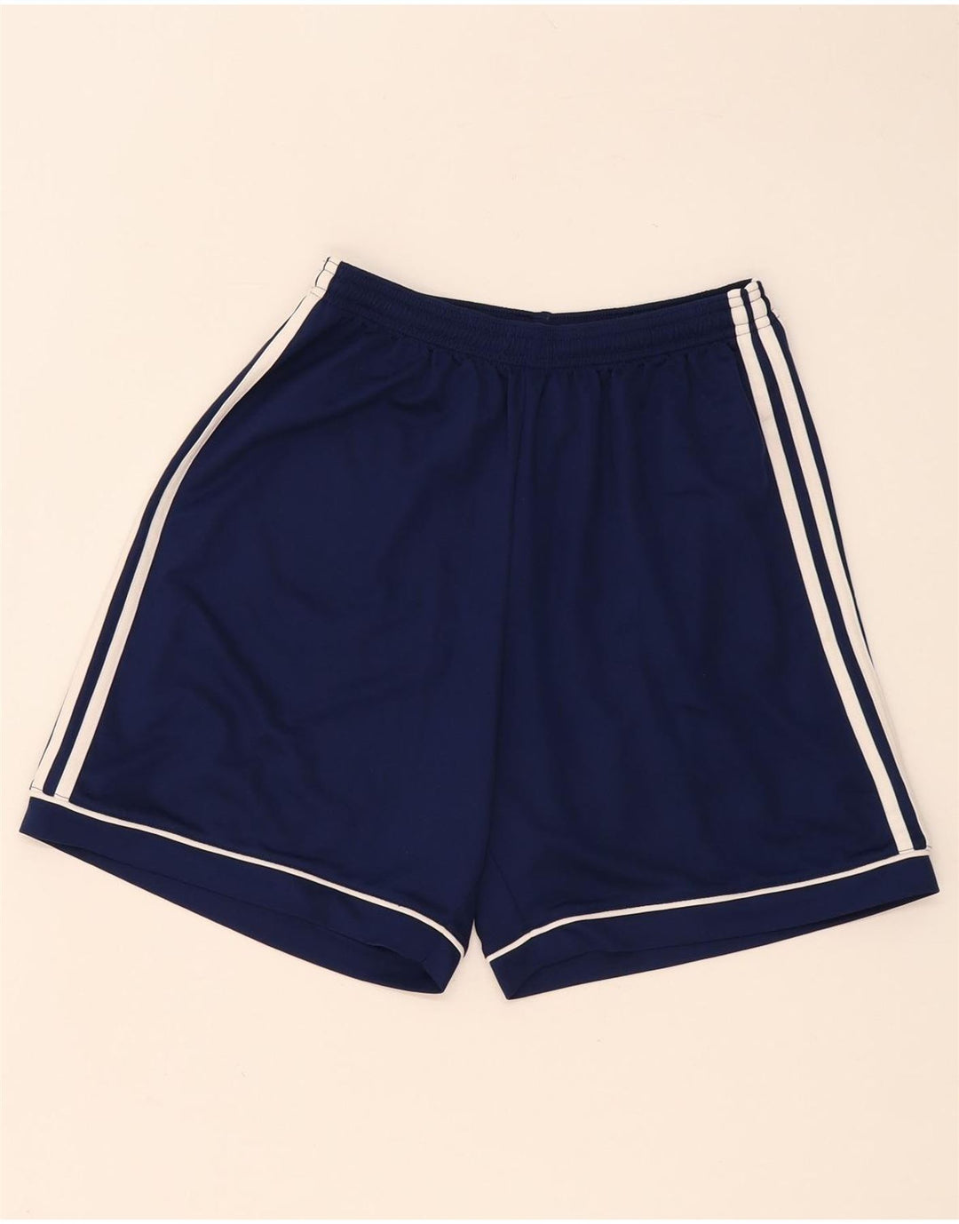 Pantaloncini sportivi Adidas Climalite da uomo medio blu navy