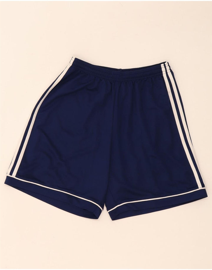 Pantaloncini sportivi Adidas Climalite da uomo medio blu navy
