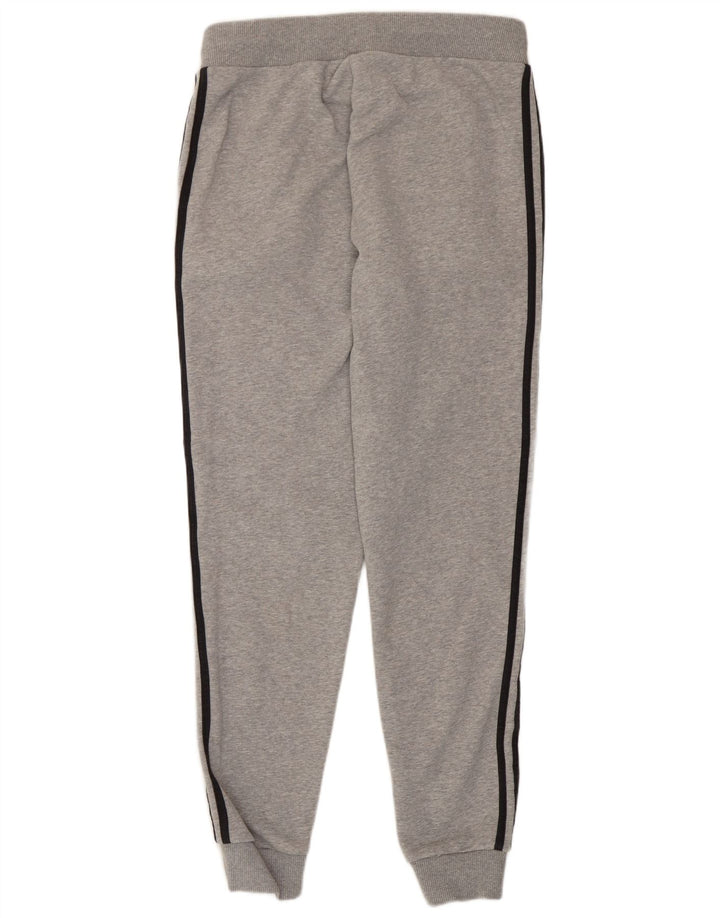 Pantaloni da tuta grafica da uomo Adidas Joggers in cotone grigio medio