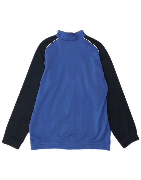 Giacca superiore della tuta da ragazzo Champion 13-14 anni XL Blu Colourblock