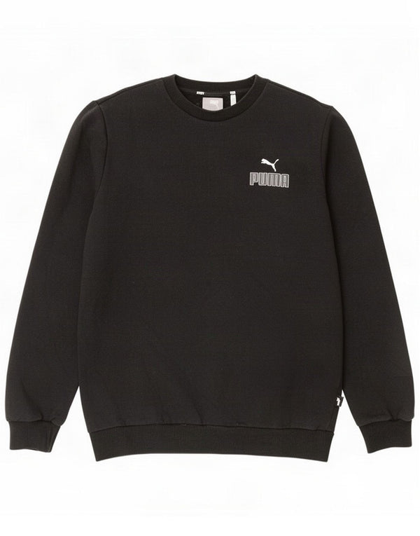 Puma Felpa da uomo Maglione Small Nero