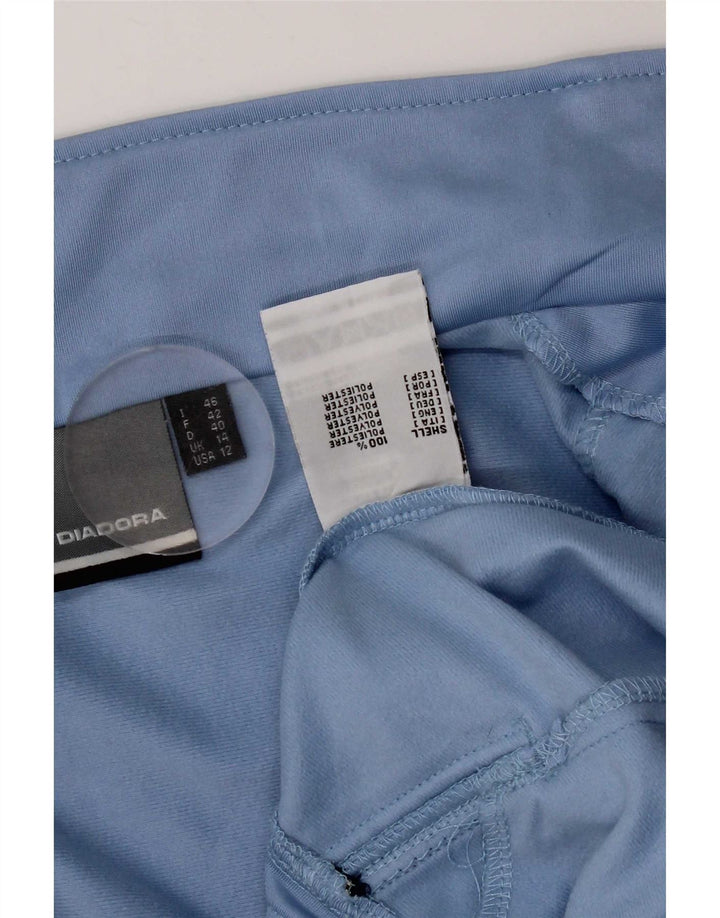 Giacca da tuta da donna Diadora UK 14 Large Blu Poliestere