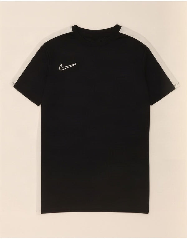 T-shirt da ragazzo Nike Dri Fit Top 13-14 anni XL Poliestere color block nero