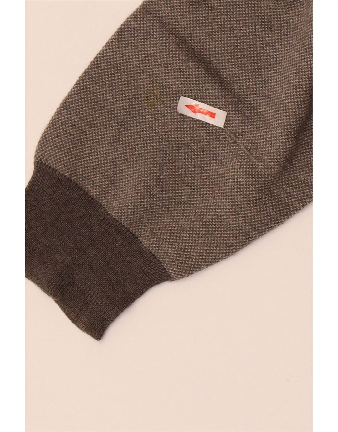 Maglione da uomo con scollo a V Marks & Spencer grande lana merino grigia