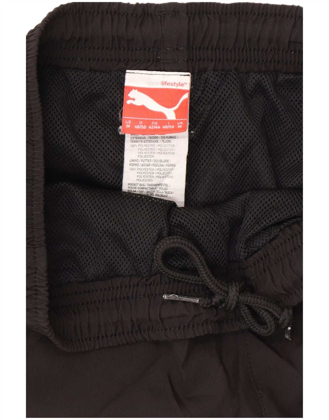 Pantaloncini sportivi da uomo Puma Medium Nero Poliestere