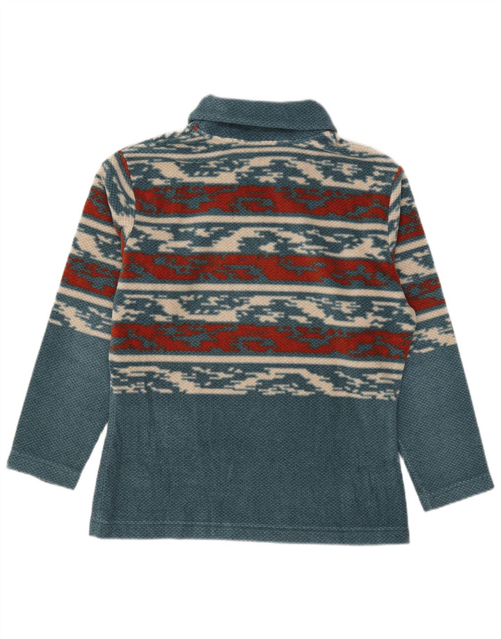 Maglione maglione collo alto da donna Fila IT 44 blu medio a righe