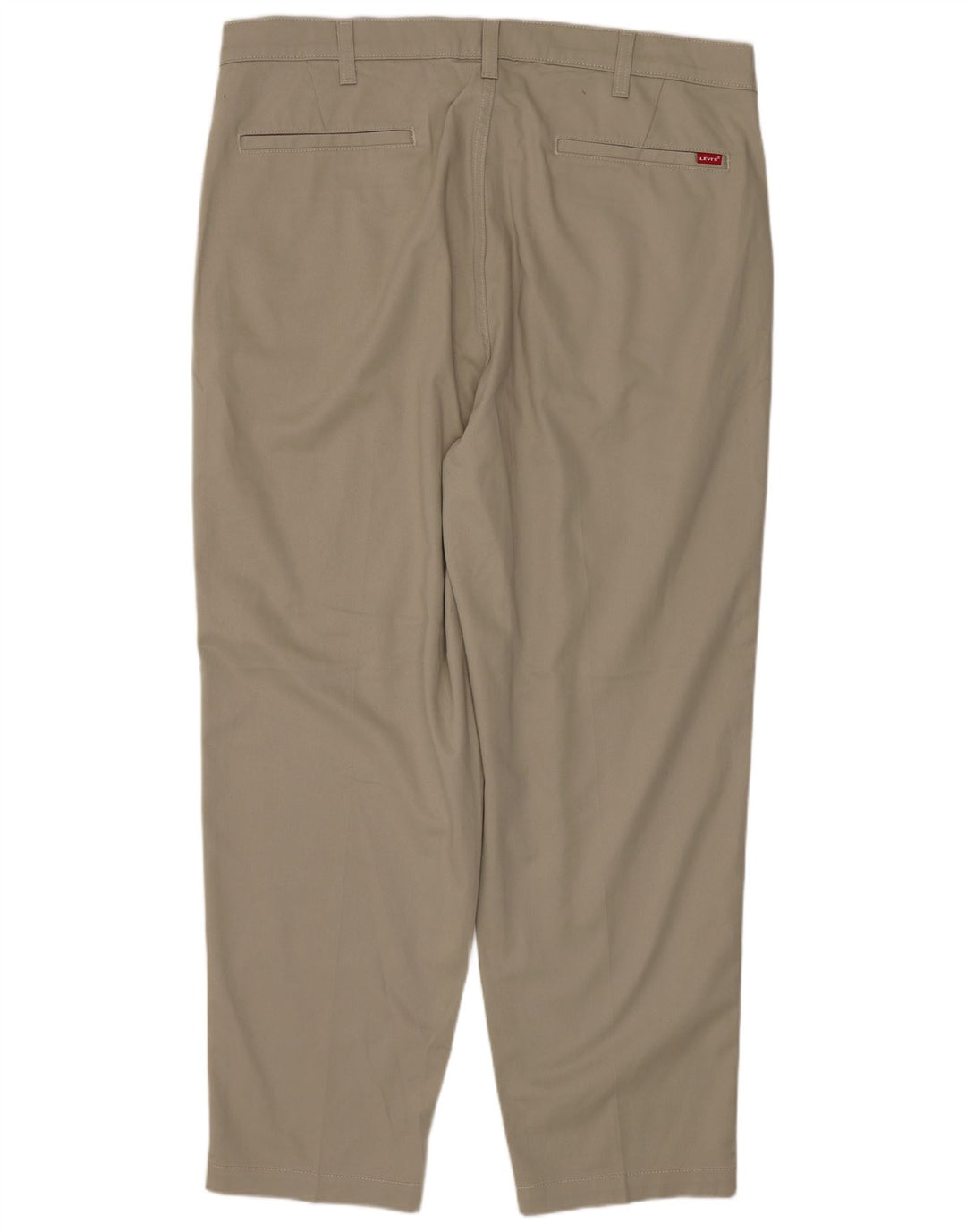 Pantaloni chino affusolati da uomo LEVI'S W36 L28 in cotone beige