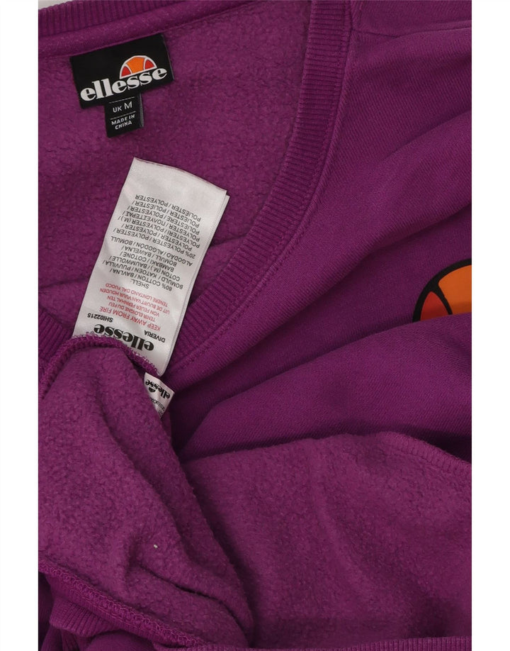 Felpa da uomo Ellesse Maglione cotone viola medio