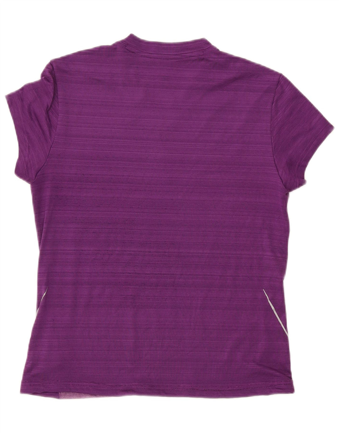 T-shirt ADIDAS da donna Climalite Top UK 14 Large Purple Colourblock